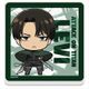 進撃の巨人 アクリルコースター vol.1 リヴァイ [キャラクターグッズ]