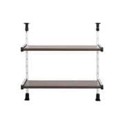 MTP2-55 [ モクメタル つっぱり キッチン 棚 2段 幅55cm]