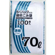 らくパックECO 透明 70L 100P PS-71T