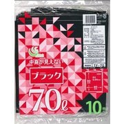 TF 黒ポリ袋 70L 10P TF-70