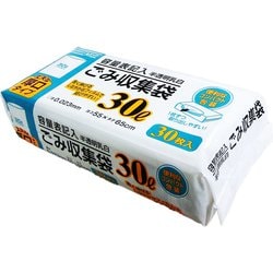 Newest Mode 容量表記 半透明乳白ごみ袋 30L 30P NM-Y33