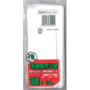 コンパクト 強い半透明 30L 10枚入 GB-C31