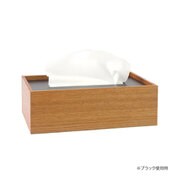 92040003 [BRUN ティッシュボックス BK＆WH]