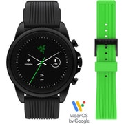 タッチスクリーンスマートウォッチ Razer × Fossil Gen 6(ジェネレーション6) コラボレーションモデル メンズ 正規品 FTW4065SET