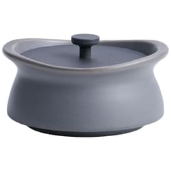 best pot mini Shallow（ベストポットミニ シャロー） 土鍋 0.7合 アッシュグレー BPMS-AG