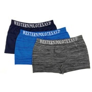 WESTERN POLO TEXAS ニットボクサー 杢 L 3枚セット PGP304442