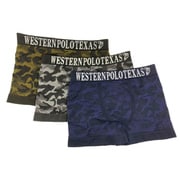 WESTERN POLO TEXAS ニットボクサー カモフラ XL 3枚セット PGP304428