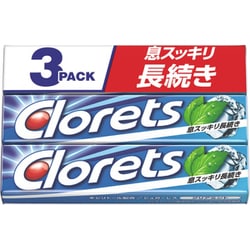 クロレッツXPクリアミント3P14粒×3本