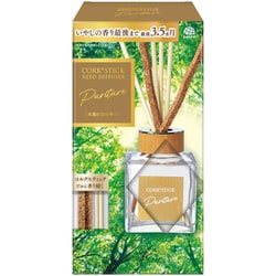 Sukki-ri！ CORK＋STICK Puriture リードディフューザー 置き型 芳香剤 「木漏れ日の中で」 100mL [芳香剤]