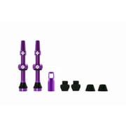TUBELESS PRESTA VALVE KIT 44mm PURPLE 自転車用品 バルブ 09-5510544005