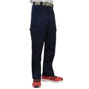 7661 綿混ワンタックカーゴパンツ ネイビー 115cm オールシーズン