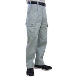 7661 綿混ワンタックカーゴパンツ アースグリーン 100cm オールシーズン