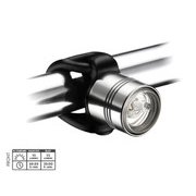 FEMTO DRIVE FRONT SILVER 自転車用品 LEDライト 57-3503110001