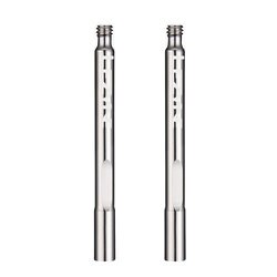 VALVE EXTENDER 2PCS SILVER 自転車用品 バルブ 57-555100001