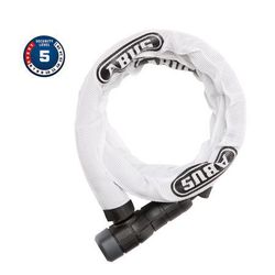 MICROFLEX6615 KEY 120cm WHITE W/SLEEVE 自転車用品 カギ 85-3604136010