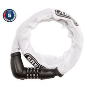 TRESORFLEX6615COMBO 120 WHITE W/SLEEVE 自転車用品 カギ 85-3604137010