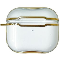 AirPods（第3世代）用 TPU クリアメッキケース ゴールド BOCCS01-AP3-GD