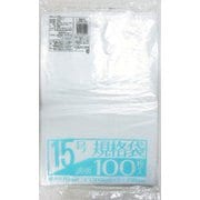 業務屋さん LD NO.15 規格袋 透明 100枚 LDK-15
