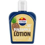 Le Tan SPF50＋ Pineapple Sunscreen Lotion - 125ml [Le Tan SPF フルーツ香りのローション 125ml パイナップル]