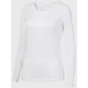 クーリング ラウンドネック ロングスリーブ Cooling Round Neck Long Sleeves GCW62111 ホワイト(W) Sサイズ [コンディショニングウェア シャツ レディース]