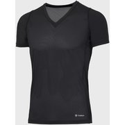 クーリング Vネック ハーフスリーブ Cooling V-neck Half Sleeves GC62112 ブラック(BK) Mサイズ [コンディショニングウェア シャツ メンズ]