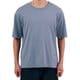 リポーズ ペーパー リラックス Tシャツ Re-Pose Paper Relax T-shirt GC41123 ブルーグレー(BA) Lサイズ [フィットネス 半袖シャツ ユニセックス]