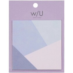 w/U スクエア付箋 ラベンダー WU-FSTL-4