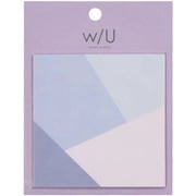 w/U スクエア付箋 ラベンダー WU-FSTL-4