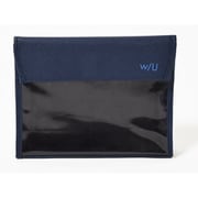 w/U A5 ポーチ ネイビー WU-BIBA5-NB
