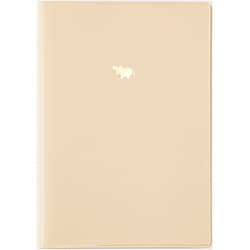 ヒポポシリーズ A6カバーノート ベージュ HPP-A61-SC-IV