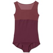 バッククロスレオタード BACK CROSS LEOTARD DA122101 ブラックベリー(KB) Sサイズ [フィットネス ヨガ シャツ レディース]