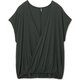 コンフォートクロスオーバートップ COMFORT CROSSOVER TOP DA522101 ブラック(K) Lサイズ [フィットネス ヨガ シャツ レディース]