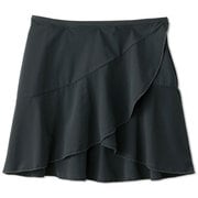 バレエラップスカート BALLET WRAP SKIRT DA422151 ブラック(K) Mサイズ [フィットネス ヨガ スカート レディース]