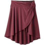 バレエストレッチスカート BALLET STRETCH SKIRT DA422152 ブラックベリー(KB) Lサイズ [フィットネス ヨガ スカート レディース]