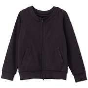 キッズADAJカラーレスジャケット KIDS ADAJ COLLARLESS JACKET DAJ522161 ブラック(K) 140サイズ [アウトドア ジャケット キッズ]