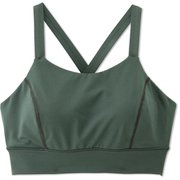 エニーモーションミドルトップ ANYMOTION MIDDLE TOP DA122102 ダークグリーン(DG) Sサイズ [フィットネス ヨガ カップ付きシャツ]