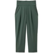エニーモーションクロップドパンツ ANYMOTION CROPPED PANTS DA222101 ダークグリーン(DG) Mサイズ [フィットネス ヨガ パンツ レディース]