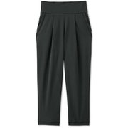 エニーモーションクロップドパンツ ANYMOTION CROPPED PANTS DA222101 ブラック(K) Lサイズ [フィットネス ヨガ パンツ レディース]