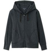 オールデイアクティブフーディ ALL DAY ACTIVE HOODIE DA522103 ブラックネイビー(KN) Lサイズ [フィットネス ヨガ パーカー レディース]