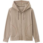 オールデイアクティブフーディ ALL DAY ACTIVE HOODIE DA522103 ウォームグレー(WH) Sサイズ [フィットネス ヨガ パーカー レディース]