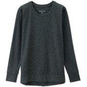 オールデイ アクティブ ロングスリーブティー ALL DAY ACTIVE L/S TEE DA522104 ブラックネイビー(KN) Mサイズ [フィットネス ヨガ シャツ レディース]