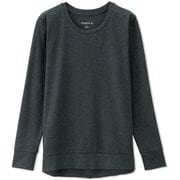 オールデイ アクティブ ロングスリーブティー ALL DAY ACTIVE L/S TEE DA522104 ブラックネイビー(KN) XLサイズ [フィットネス ヨガ シャツ レディース]