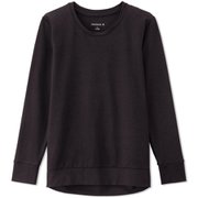 オールデイ アクティブ ロングスリーブティー ALL DAY ACTIVE L/S TEE DA522104 ブラック(K) Mサイズ [フィットネス ヨガ シャツ レディース]