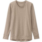 オールデイ アクティブ ロングスリーブティー ALL DAY ACTIVE L/S TEE DA522104 ウォームグレー(WH) Mサイズ [フィットネス ヨガ シャツ レディース]