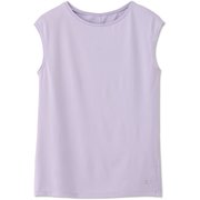 オールデイアクティブライトロングレングスフレンチ ALL DAY ACTIVE LIGHT L/L FRENCH DA722100 ラベンダー(LA) Mサイズ [フィットネス ヨガ シャツ レディース]