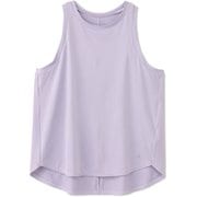 オールデイアクティブライトカバーアップタンク ALL DAY ACTIVE LIGHT COVER UP TANK DA721350 ラベンダー(LA) Sサイズ [フィットネス ヨガ シャツ レディース]
