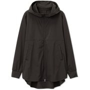 エッセンシャルフィットロングジャケット ESSENTIAL FIT LONG JACKET DA322103 ブラック(K) Lサイズ [フィットネス ヨガ ジャケット レディース]