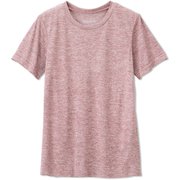 ノンストレスショートスリーブティー NON STRESS S/S TEE DA70103 ローズトープ(RT) Mサイズ [フィットネス ヨガ シャツ レディース]