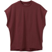 ハイラインショートスリーブティー HIGH LINE S/S TEE DA721105 ガーネット(GA) Mサイズ [フィットネス ヨガ シャツ レディース]