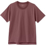 ハイラインショートスリーブボックスティー HIGH LINE S/S BOX TEE DA721106 ガーネット(GA) Lサイズ [フィットネス ヨガ シャツ レディース]